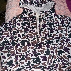 Lululemon Athletica Camouflage Zip-Up Jacket
